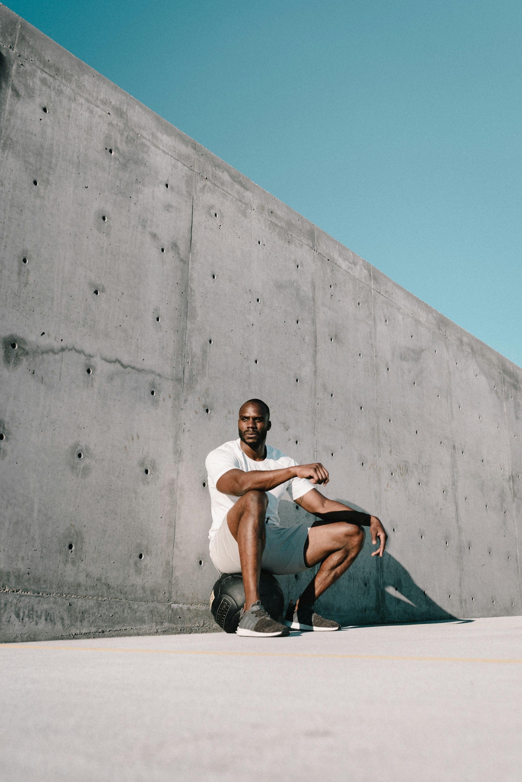 Woman lifting weights